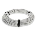 Picture of 100ft White CAT 6 PVC Ethernet Cable Snagless Bubble Boot RJ-45 M/M