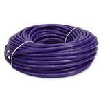 Picture of 100ft Purple CAT 6A PVC Ethernet Cable Snagless Bubble Boot RJ-45 M/M