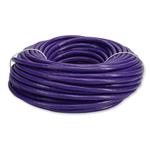 Picture of 100ft Purple CAT 6A PVC Ethernet Cable Snagless Bubble Boot RJ-45 M/M