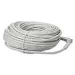 Picture of 100ft White CAT 6A PVC Ethernet Cable Snagless Bubble Boot RJ-45 M/M