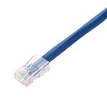 Picture of 100ft Blue CAT 6A PVC Ethernet Cable Non-Booted RJ-45 M/M
