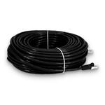 Picture of 100ft Black CAT 6 Shielded PVC Ethernet Cable Snagless Easy Clear Boot RJ-45 M/M