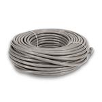 Picture of 100ft Gray CAT 6 Shielded PVC Ethernet Cable Snagless Easy Clear Boot RJ-45 M/M