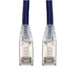 Picture of 100ft Purple CAT 6 Shielded PVC Ethernet Cable Snagless Easy Clear Boot RJ-45 M/M