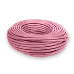 Picture of 100ft Pink CAT 6 Shielded PVC Ethernet Cable Snagless Easy Clear Boot RJ-45 M/M
