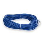 Picture of 100ft Blue CAT 6 Slim PVC Ethernet Cable Snagless Clear-Claw RJ-45 M/M