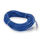 Picture of 100ft Blue CAT 6 Slim PVC Ethernet Cable Snagless Clear-Claw RJ-45 M/M