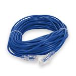 Picture of 100ft Blue CAT 6 Slim PVC Ethernet Cable Snagless Clear-Claw RJ-45 M/M