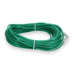 Picture of 100ft Green CAT 6 Slim PVC Ethernet Cable Snagless Clear-Claw RJ-45 M/M