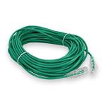Picture of 100ft Green CAT 6 Slim PVC Ethernet Cable Snagless Clear-Claw RJ-45 M/M