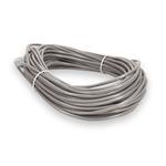 Picture of 100ft Gray CAT 6 Slim PVC Ethernet Cable Snagless Clear-Claw RJ-45 M/M