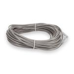 Picture of 100ft Gray CAT 6 Slim PVC Ethernet Cable Snagless Clear-Claw RJ-45 M/M