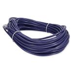 Picture of 100ft Purple CAT 6 Slim PVC Ethernet Cable Snagless Clear-Claw RJ-45 M/M