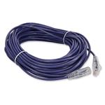 Picture of 100ft Purple CAT 6 Slim PVC Ethernet Cable Snagless Clear-Claw RJ-45 M/M