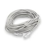 Picture of 100ft White CAT 6 Slim PVC Ethernet Cable Snagless Clear-Claw RJ-45 M/M
