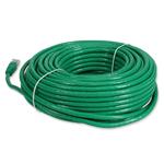 Picture of 105ft Green CAT 6 PVC Ethernet Cable Snagless Bubble Boot RJ-45 M/M