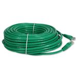 Picture of 105ft Green CAT 6 PVC Ethernet Cable Snagless Bubble Boot RJ-45 M/M