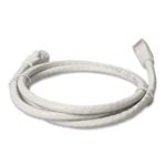 Picture of 10ft White CAT 6 PVC Ethernet Cable Snagless Bubble Boot RJ-45 M/M