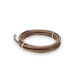 Picture of 10ft Brown CAT 6A PVC Ethernet Cable Snagless Bubble Boot RJ-45 M/M