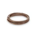 Picture of 10ft Brown CAT 6A PVC Ethernet Cable Snagless Bubble Boot RJ-45 M/M
