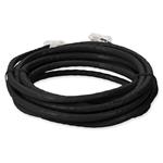 Picture of 10ft Black CAT 6 PVC Ethernet Cable Non-Booted RJ-45 M/M