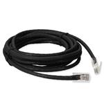 Picture of 10ft Black CAT 6 PVC Ethernet Cable Non-Booted RJ-45 M/M