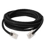 Picture of 10ft Black CAT 6 PVC Ethernet Cable Non-Booted RJ-45 M/M