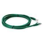 Picture of 10ft Green CAT 6 PVC Ethernet Cable Non-Booted RJ-45 M/M