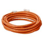 Picture of 10ft Orange CAT 6 PVC Ethernet Cable Non-Booted RJ-45 M/M