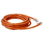 Picture of 10ft Orange CAT 6 PVC Ethernet Cable Non-Booted RJ-45 M/M