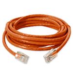 Picture of 10ft Orange CAT 6 PVC Ethernet Cable Non-Booted RJ-45 M/M