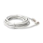 Picture of 10ft White CAT 6 PVC Ethernet Cable Non-Booted RJ-45 M/M