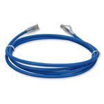 Picture of 10ft Blue CAT 6 Plenum-Rated Ethernet Cable Snagless Bubble Boot RJ-45 M/M