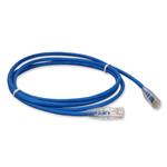 Picture of 10ft Blue CAT 6 Plenum-Rated Ethernet Cable Snagless Bubble Boot RJ-45 M/M