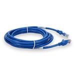 Picture of 10ft Blue CAT 6 PVC Ethernet Cable Snagless Easy Boot RJ-45 M/M