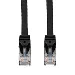Picture of 10ft Black CAT 6 PVC Ethernet Cable Snagless Easy Boot RJ-45 M/M
