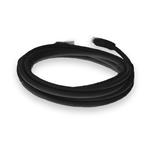 Picture of 10ft Black CAT 6 PVC Ethernet Cable Snagless Easy Boot RJ-45 M/M