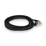 Picture of 10ft Black CAT 6 PVC Ethernet Cable Snagless Easy Boot RJ-45 M/M