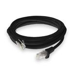 Picture of 10ft Black CAT 6 PVC Ethernet Cable Snagless Easy Boot RJ-45 M/M