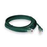 Picture of 10ft Green CAT 6 PVC Ethernet Cable Snagless Easy Boot RJ-45 M/M