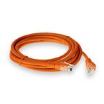 Picture of 10ft Orange CAT 6 PVC Ethernet Cable Snagless Easy Boot RJ-45 M/M