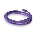 Picture of 10ft Purple CAT 6 PVC Ethernet Cable Snagless Easy Boot RJ-45 M/M
