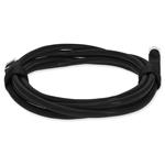Picture of 10ft Black CAT 7 Shielded (S/FTP) PVC Ethernet Cable Snagless Bubble Boot RJ-45 M/M