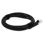 Picture of 10ft Black CAT 7 Shielded (S/FTP) PVC Ethernet Cable Snagless Bubble Boot RJ-45 M/M