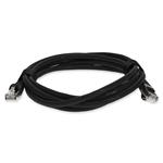 Picture of 10ft Black CAT 7 Shielded (S/FTP) PVC Ethernet Cable Snagless Bubble Boot RJ-45 M/M