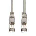 Picture of 10ft Gray CAT 7 Shielded (S/FTP) PVC Ethernet Cable Snagless Bubble Boot RJ-45 M/M