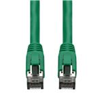 Picture of 10ft Green CAT 8 Shielded (S/FTP) PVC Ethernet Cable Snagless Easy Boot RJ-45 M/M