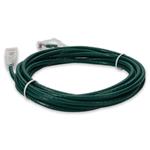 Picture of 10ft Green CAT 6A Slim PVC Ethernet Cable Snagless Clear-Claw RJ-45 M/M