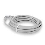 Picture of 11ft White CAT 6 PVC Ethernet Cable Snagless Easy Boot RJ-45 M/M