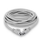 Picture of 11ft White CAT 6 PVC Ethernet Cable Snagless Easy Boot RJ-45 M/M